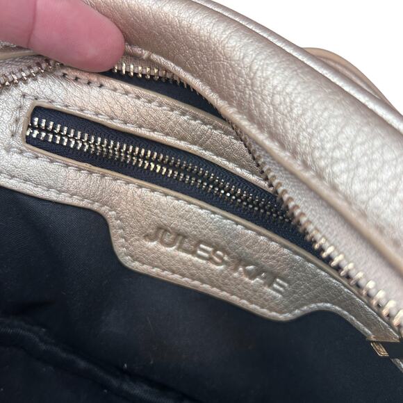 Jules Kae Anthropologie Gold Crossbody With Tassel - Picture 6 of 6